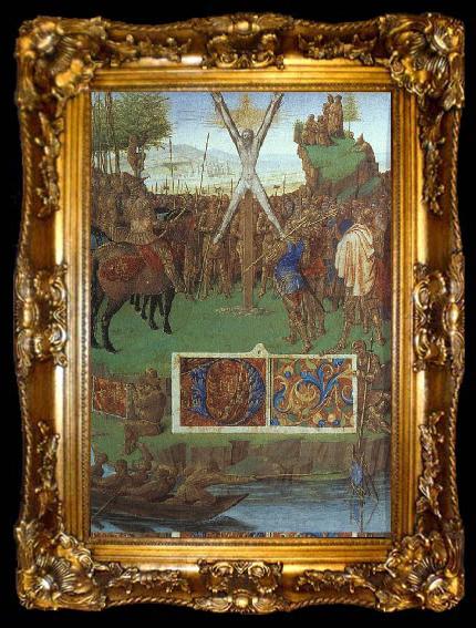 framed  unknow artist Book of Hours, ta009-2